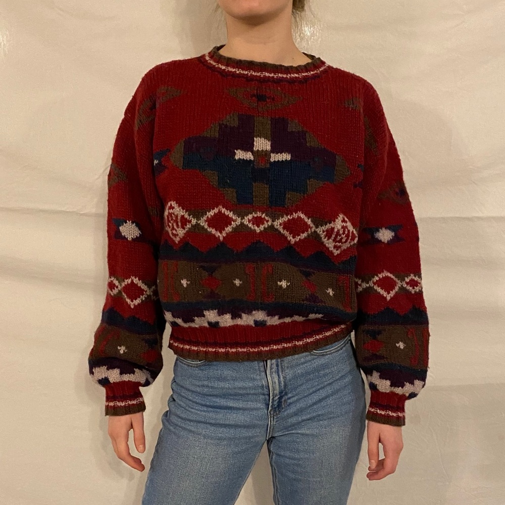 L.L.Bean Wool vintage sweater